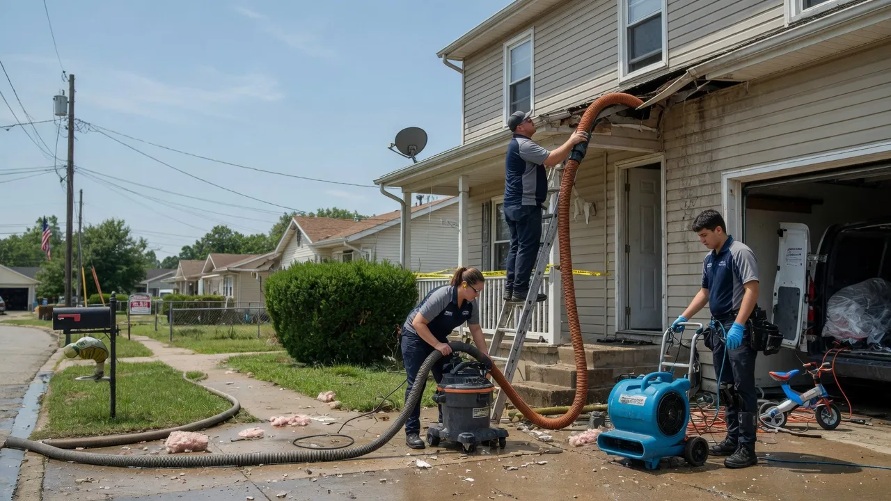 Water Damage Restoration in Bardolph, IL near me